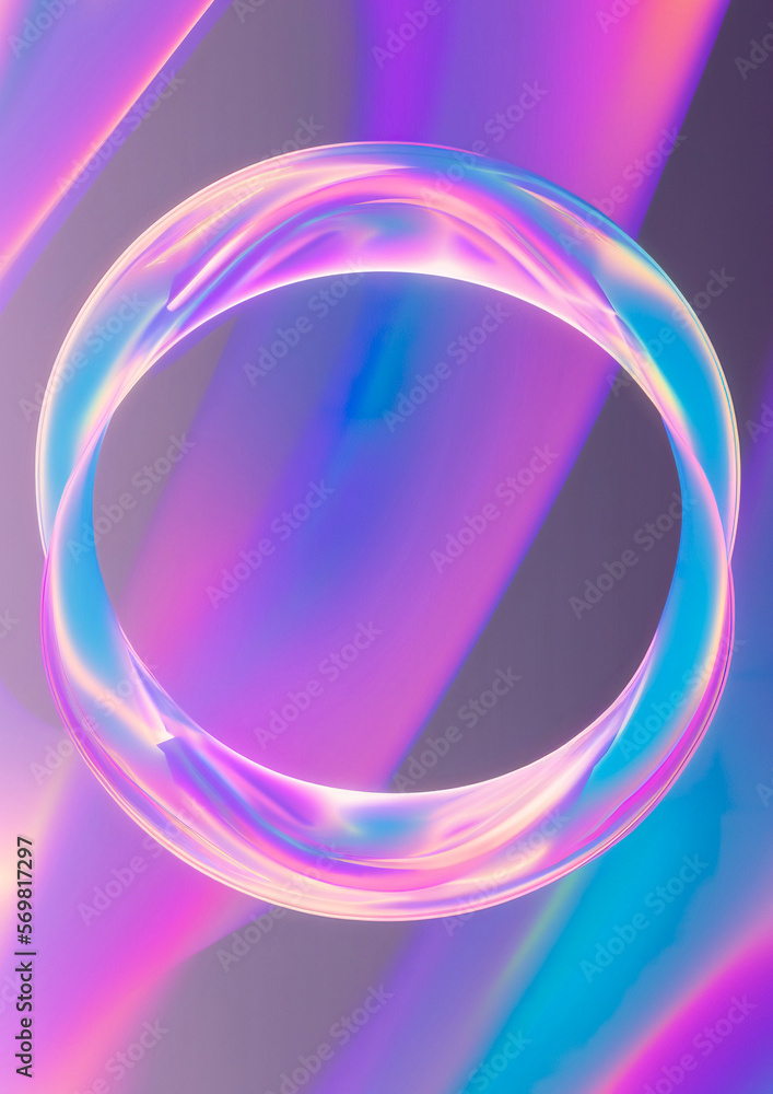 Abstract purple background with circle. Generative AI Abstract purple background with circle. Generative AI