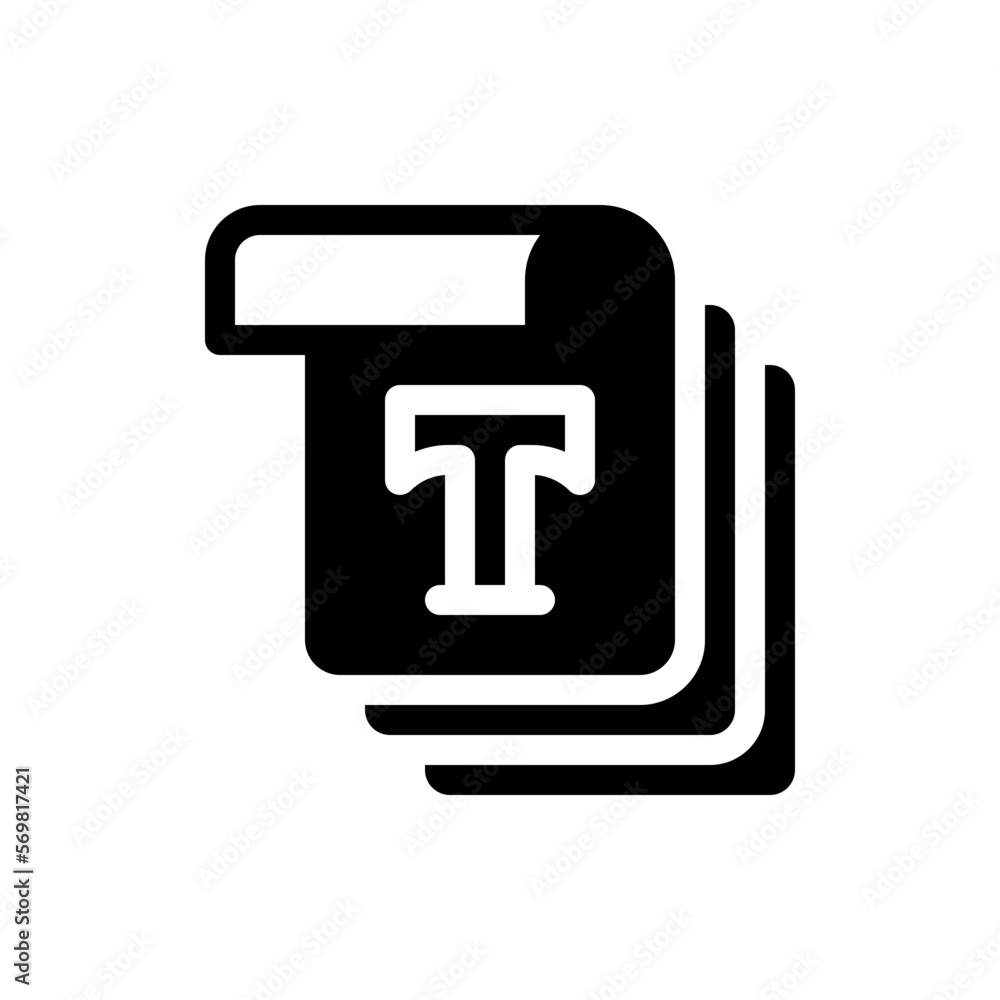 copywriting glyph icon copywriting glyph icon