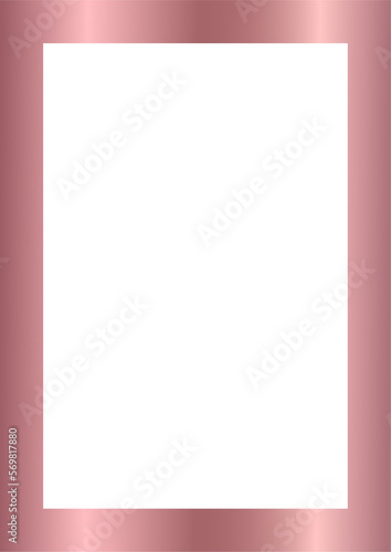 rose gold frame
