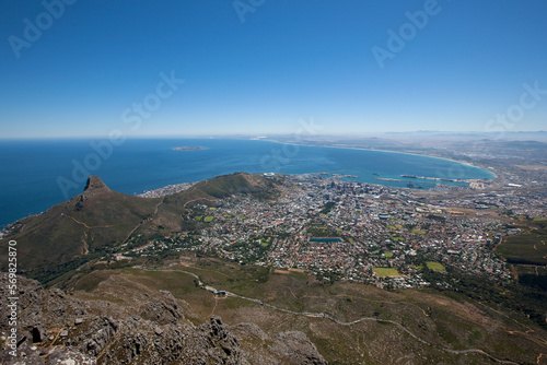 Wallpaper Mural Lions Head viewed from Table Mountain, Cape Town, Western Cape Province, South Africa Torontodigital.ca