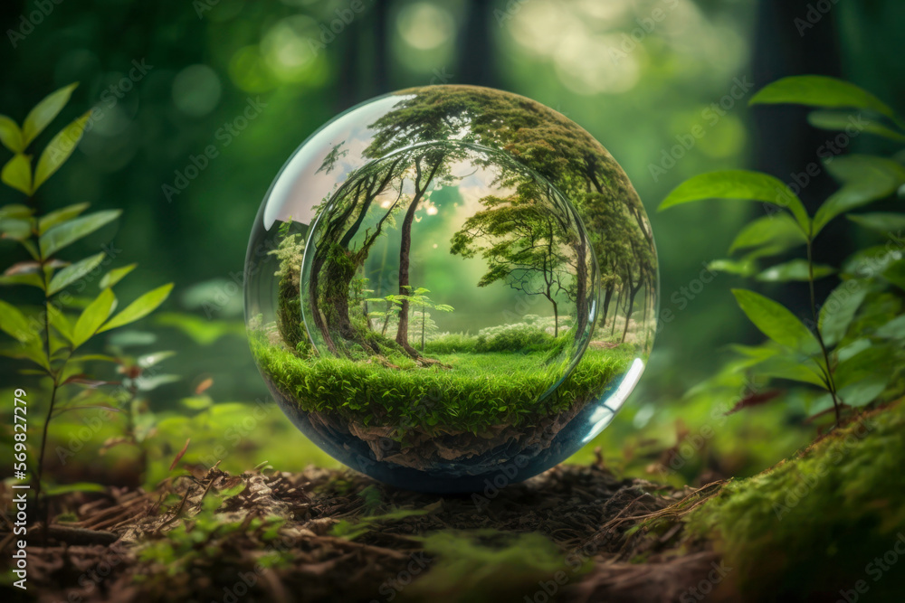 Concept save the world and environment, Earth day, natural green forest background. Concept save the world and environment, Earth day, natural green forest background.