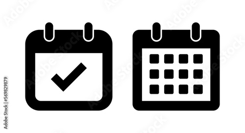 Calendar icon vector illustration. Calender sign and symbol. Schedule icon symbol