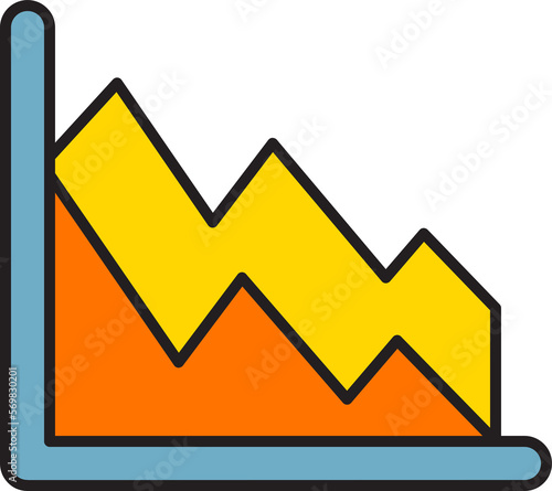 data chart icon illustration