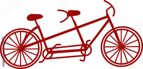 Valentine Couple Bike