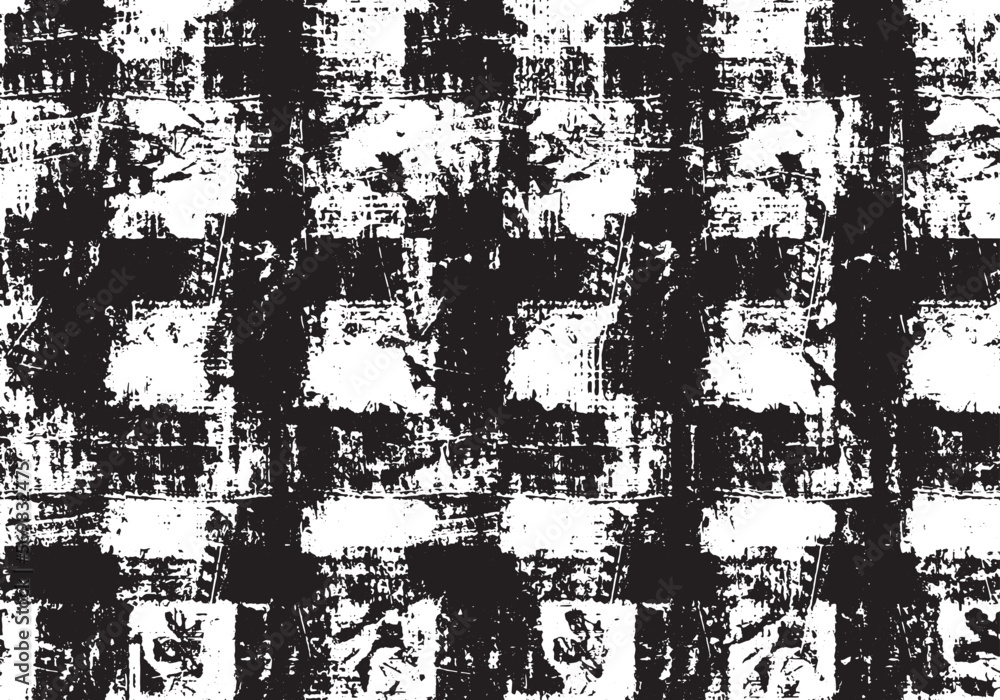 Ink Brush Stokes Textured Striped Pattern Ink Brush Stokes Textured Striped Pattern