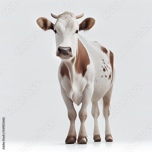 cow isolated on the white © Dmytro Titov