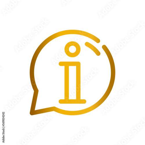 communications gradient icon