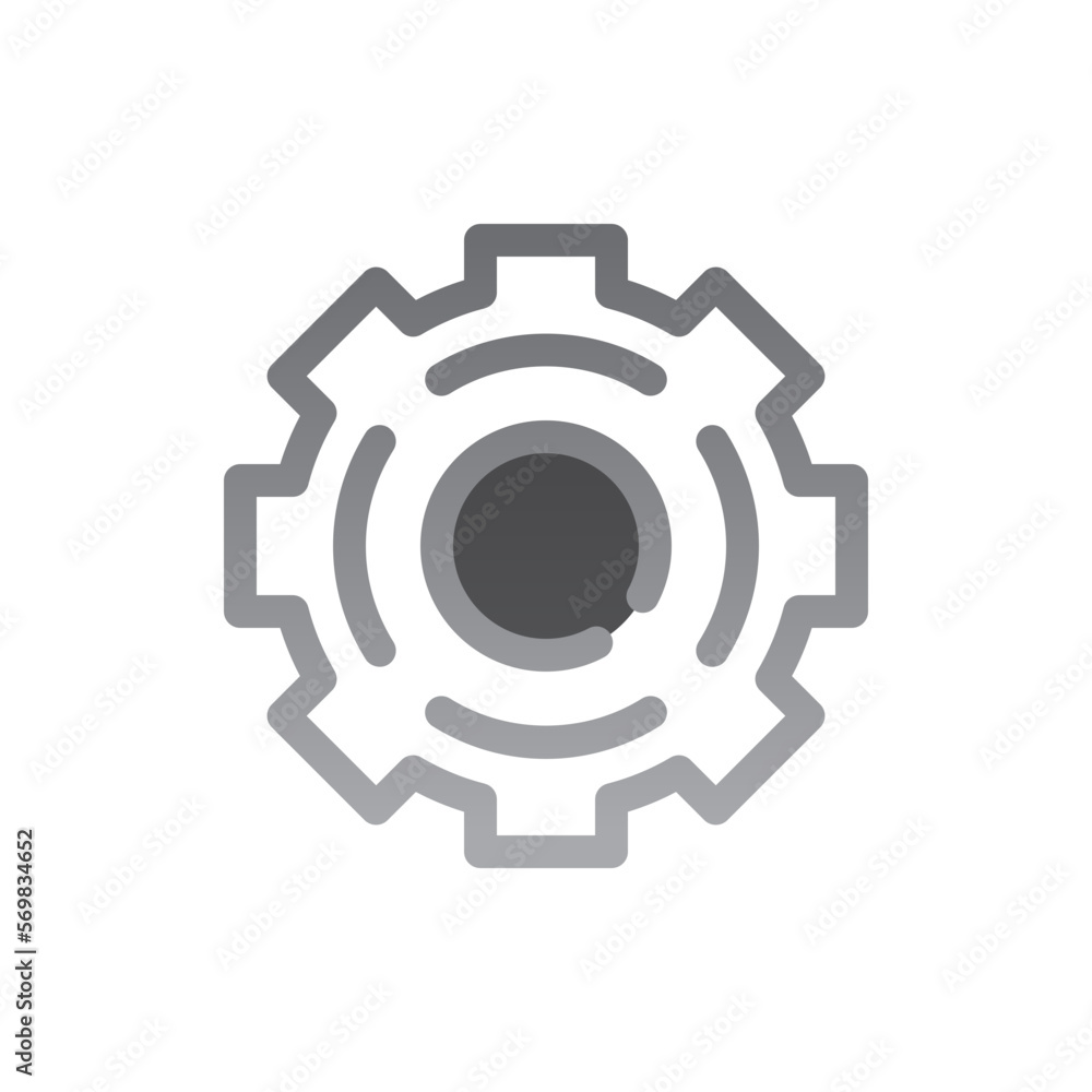 settings two tone gradient icon settings two tone gradient icon