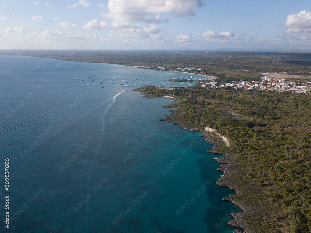 Caribbean sea Dominican Republic boats Caribbean sea Dominican Republic boats