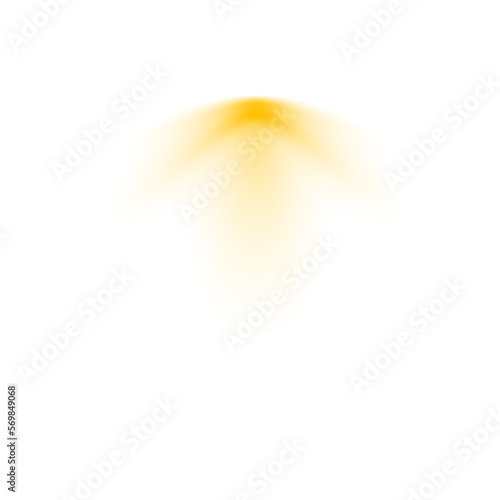 Overlays, overlay, light transition, effects sunlight, lens flare, light leaks. High-quality stock PNG image of sun rays light overlays yellow flare glow isolated on transparent background for design