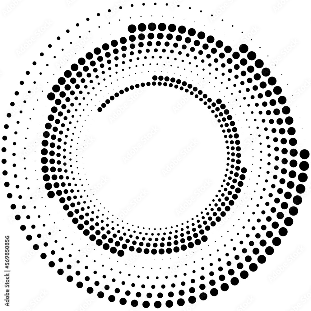Abstract Circle Dot