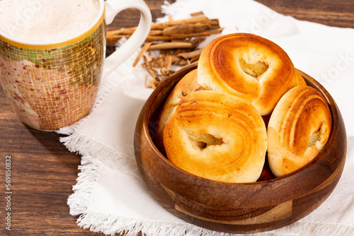 Pandequeso Or Cheese Bread - Traditional Colombian Gastronomy photo