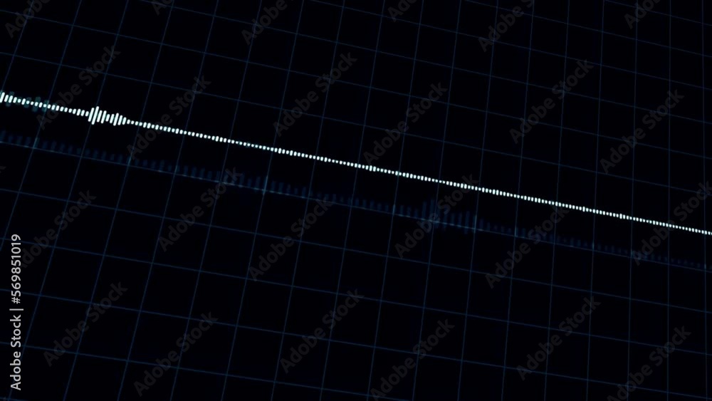 Sound wave. Dynamic vibration wallpaper. Abstract sound wave element on