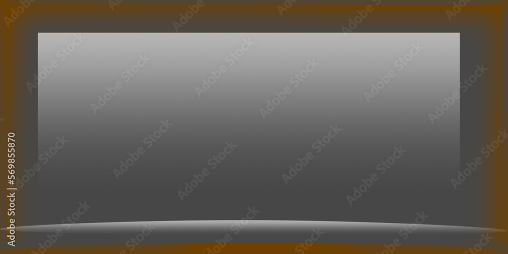 Obraz premium frame on black background