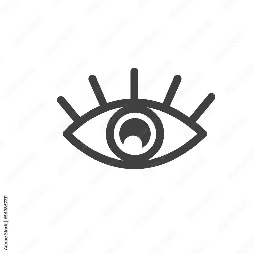 visible icon vector element design template visible icon vector element design template