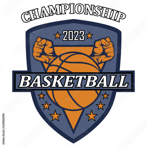 basketball champions poster, Basketball club logo