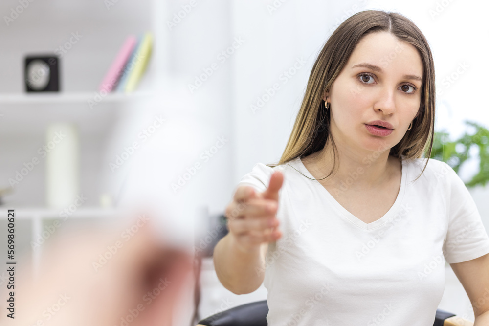 Photo of pregnant woman reaching out to doctor. Photo of pregnant woman reaching out to doctor.