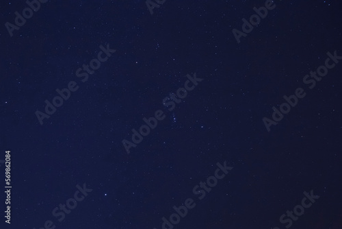 natural background: stars in dark blue night sky
