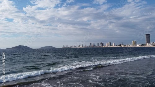 Vista de playa bonita Mazatlan sinaloa photo