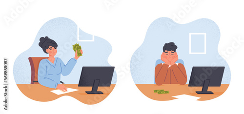 Inequality in payment for work