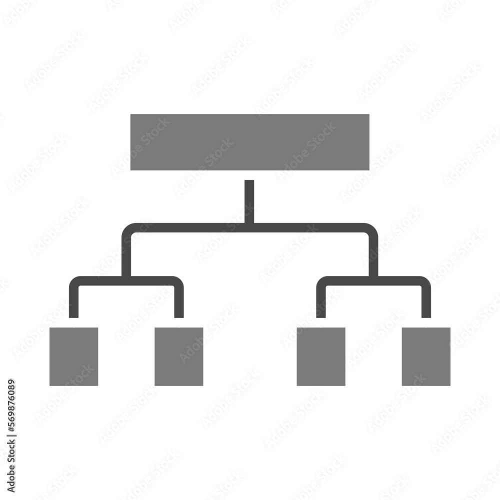 Hierarchical Structure Icon Hierarchical Structure Icon