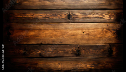 brown wooden plank background texture top view