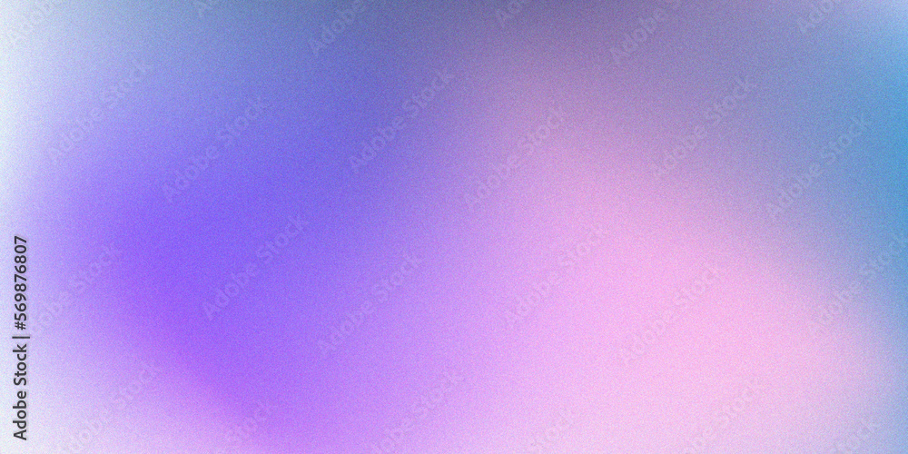 Fototapeta premium Abstract pink and purple neon grainy gradient illustration background.