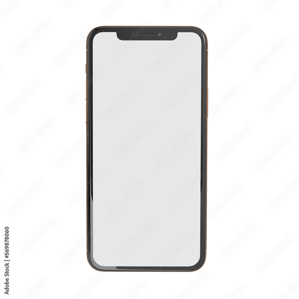 Gold and White Phone Gold and White Phone