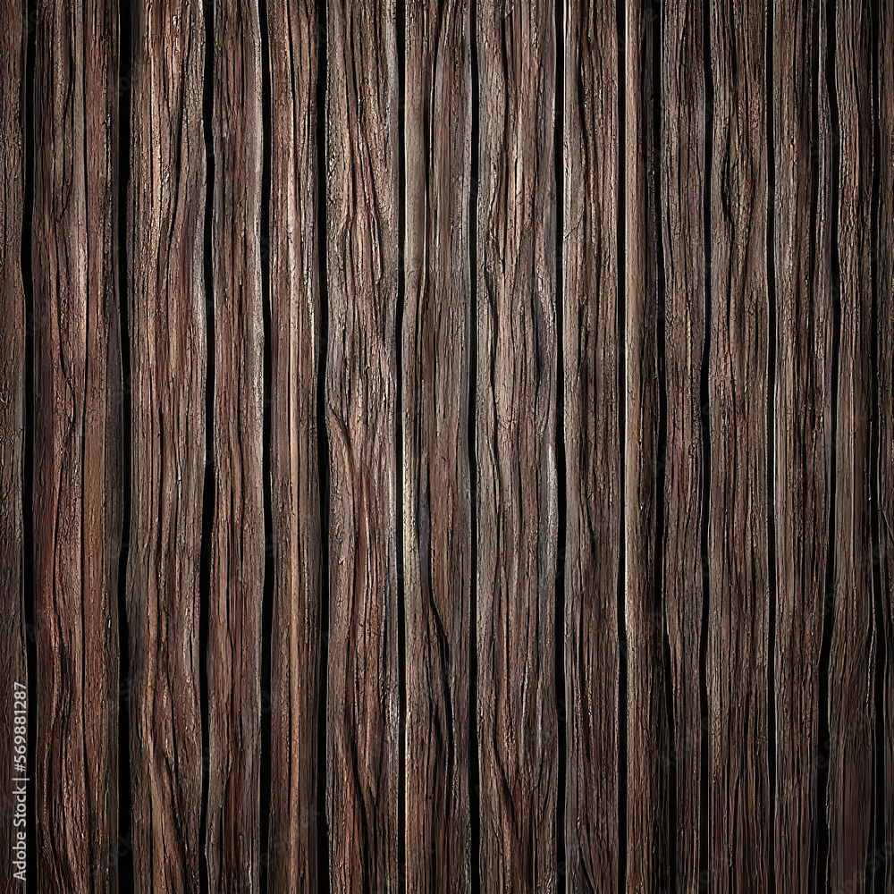 Natural Timber Desk with a Rough Brown Surface. Natural Timber Desk with a Rough Brown Surface.