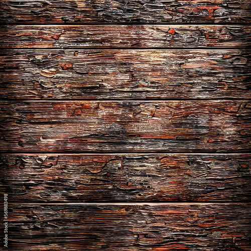 Natural Wooden Background with a Textured Brown Pattern.