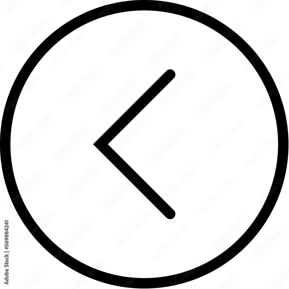Arrow Left Isolated Line Icon. Editable stroke. Vector image that can be used in apps, adverts, shops, stores, banners Arrow Left Isolated Line Icon. Editable stroke. Vector image that can be used in apps, adverts, shops, stores, banners