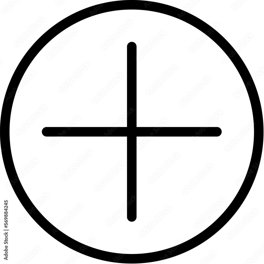 Plus or Cross Isolated Line Icon. Editable stroke. Vector image that can be used in apps, adverts, shops, stores, banners Plus or Cross Isolated Line Icon. Editable stroke. Vector image that can be used in apps, adverts, shops, stores, banners