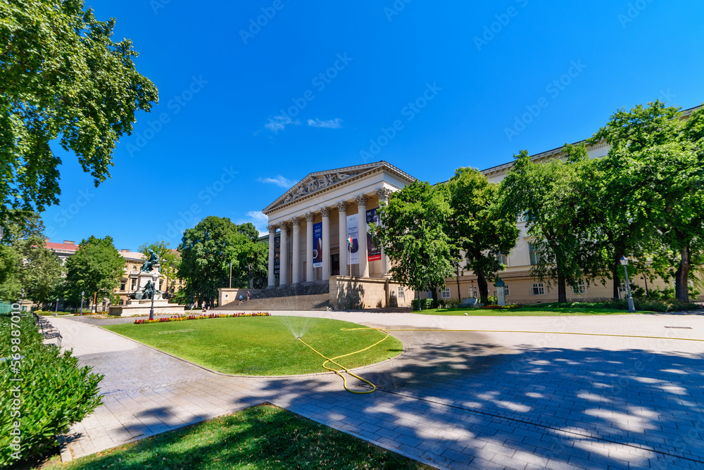 The Hungarian National Museum (Hungarian: Magyar Nemzeti Múzeum) was founded in 1802 and is the national museum for the history, art and archaeology of Hungary.