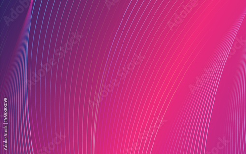 Vector abstract wave line colorful landing page flat background vector design 