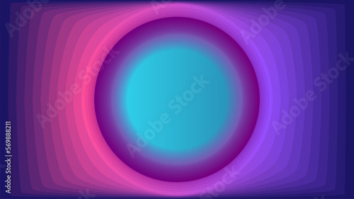 Vector abstract wave line colorful landing page flat background vector design 