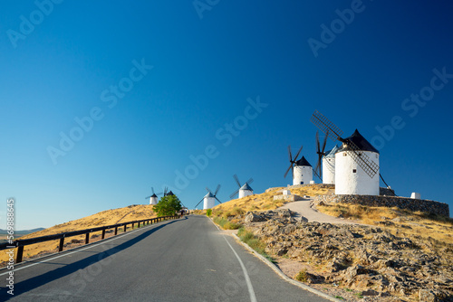 Windmills in Consuegra, Spain