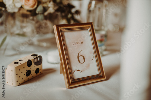 Hochzeitsdekoration Vintage & Boho	