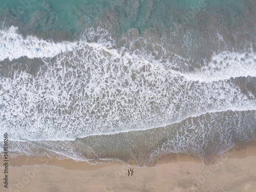 Big waves caribbean sea atlantic ocean Dominican Republic