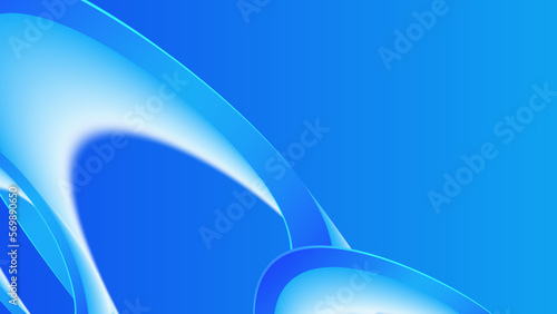 graphic blue circle background