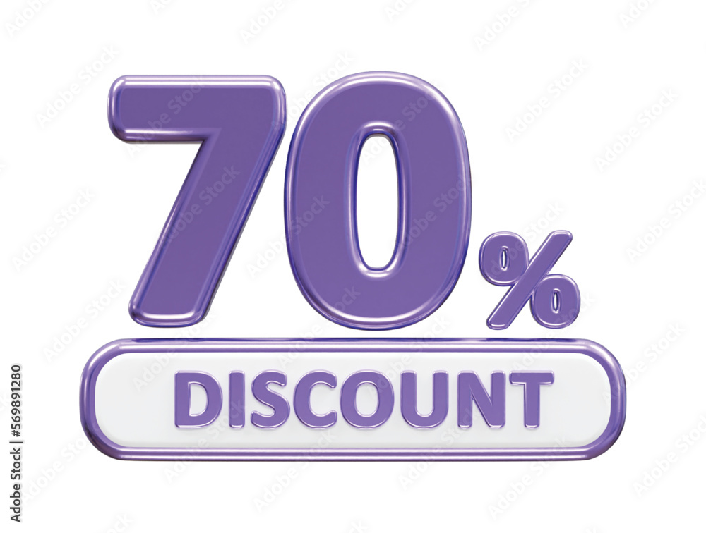 Percent discount sale 3d rendering vector illustration Percent discount sale 3d rendering vector illustration