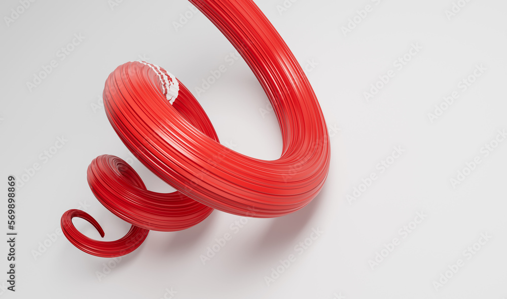 Tunisia flag ribbon illustration on a white isolated background 3d illustration Tunisia flag ribbon illustration on a white isolated background 3d illustration
