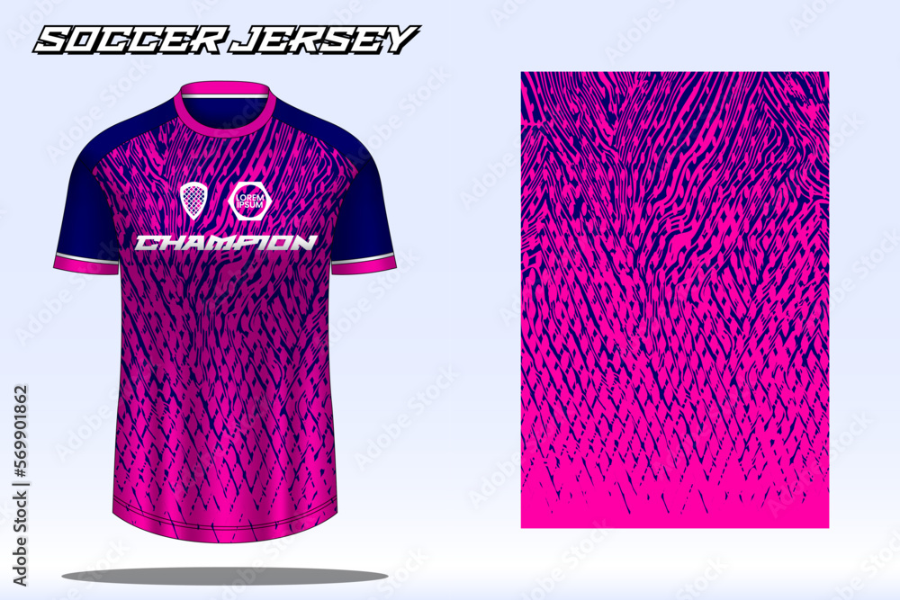 Premium Vector  Soccer jersey football kit mockup template design