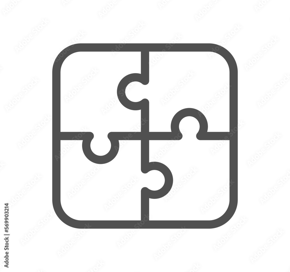 Creative business solutions icon and linear vector.
Creative business solutions icon and linear vector.