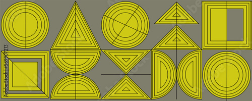 various geometric shapes