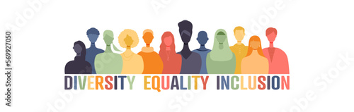 Diversity, Equality, Inclusion banner.