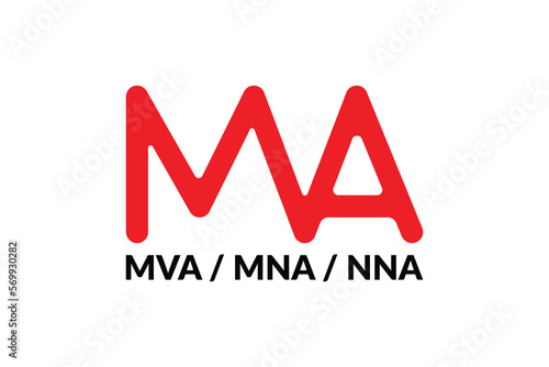 MA - MVA - MNA logo Concept