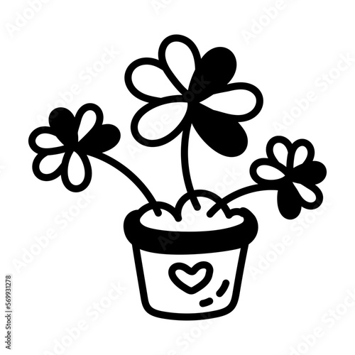 Potted Flowers 
