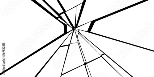 Shattered glass vector background