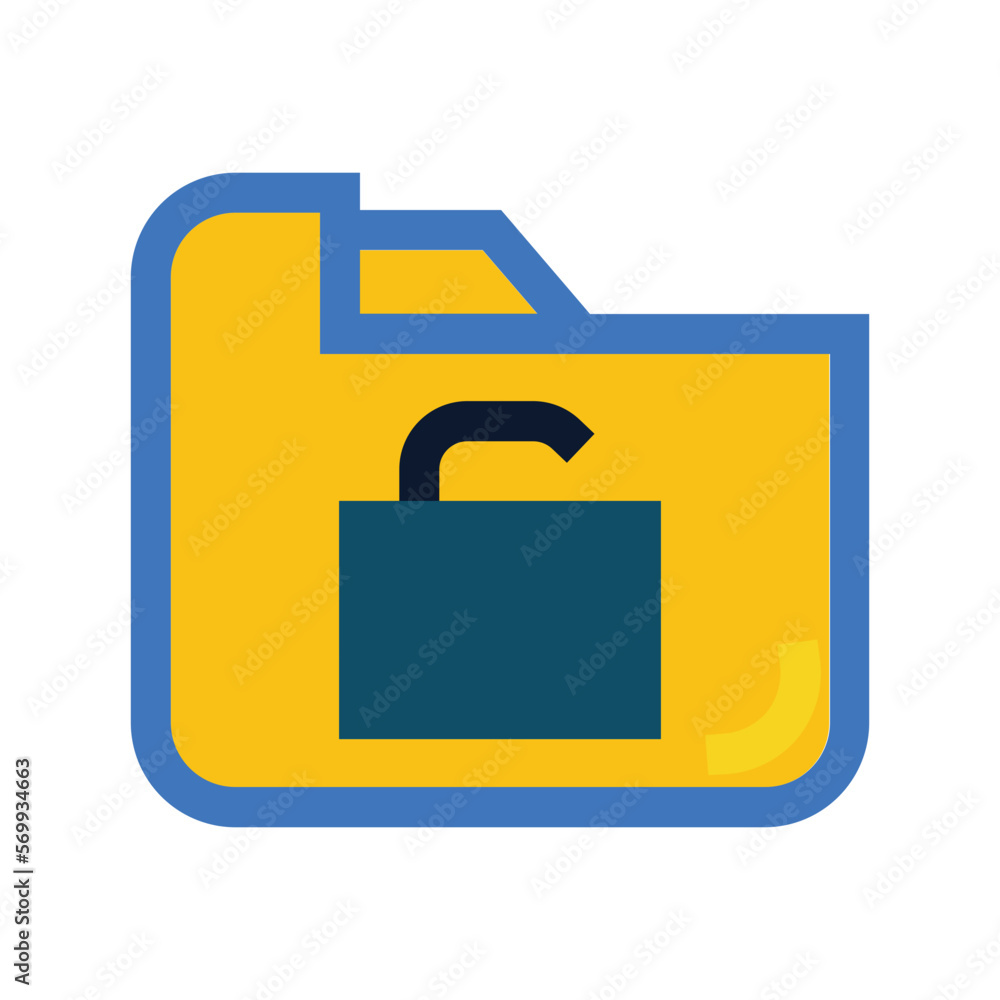 Lock Flat Icon Lock Flat Icon