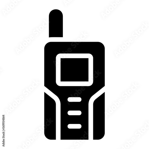 walkie talkie glyph icon